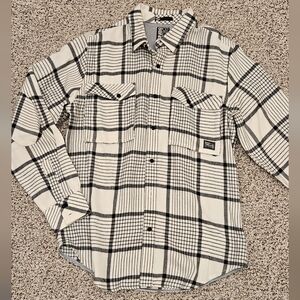 Billabong | Black and White Plaid Shirt